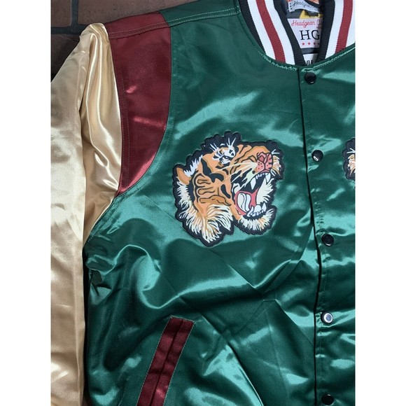 WU-TANG CLAN -Tiger Headgear Classics Streetwear Jacket~Never Worn~S M 3XL - Picture 2 of 9
